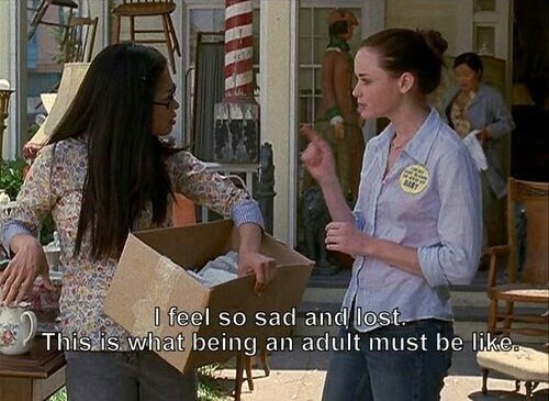 Rory Gilmore quote sad adult